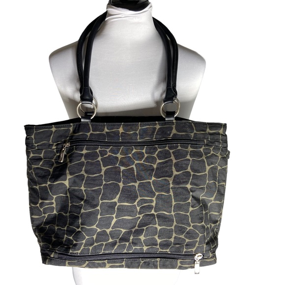 Baggallini Shoulder Bag Purse Giraffe Print - Picture 2 of 12